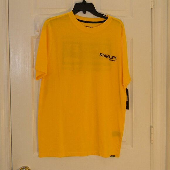Stanley Workwear Neon Yellow Tee Size M NWT - Picture 1 of 4